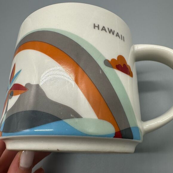 Starbucks Hawaii You Are Here Collection Coffee Cup 14oz Mug 2016 - Picture 2 of 7